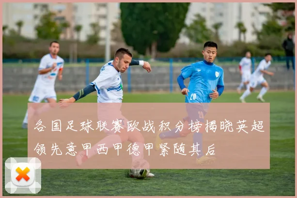 各国足球联赛欧战积分榜揭晓英超领先意甲西甲德甲紧随其后